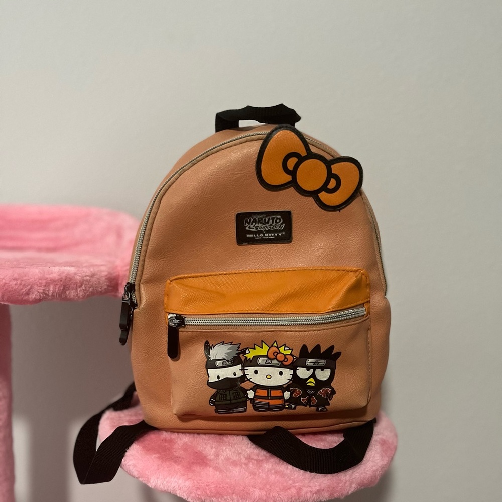 Hello kitty x Naruto bag